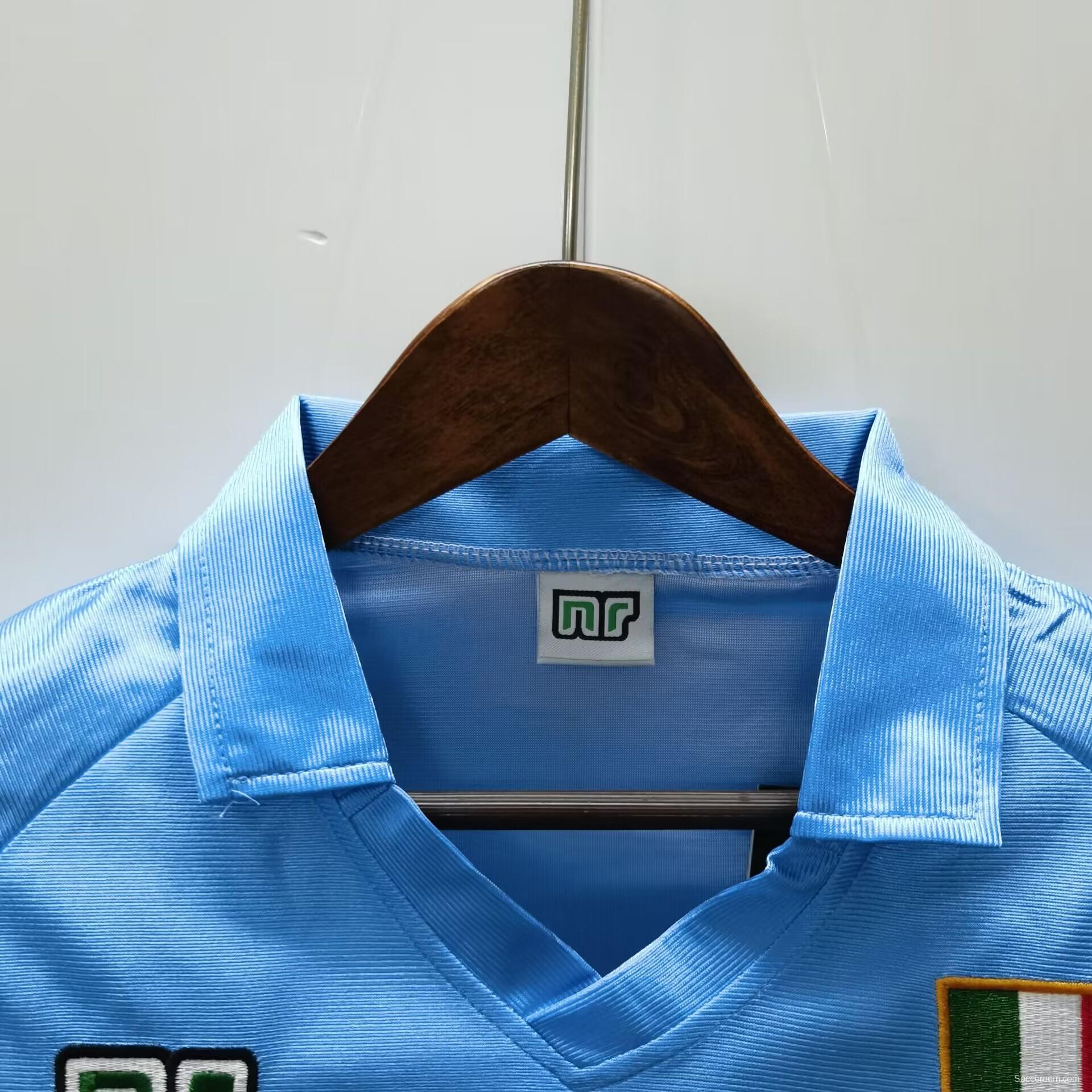 Retro 90/91 Napoli Home Second Jersey