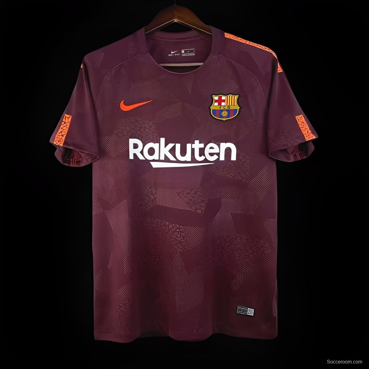 Retro 17/18 Barcelona Third Jersey