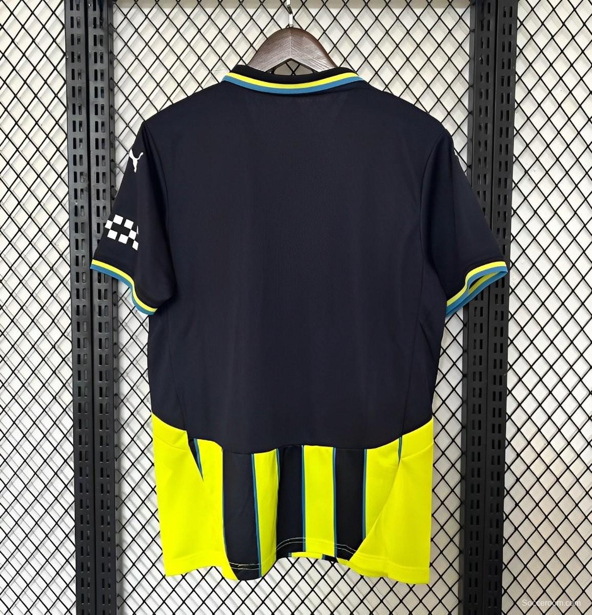 24/25 Manchester City Away Yellow Jersey