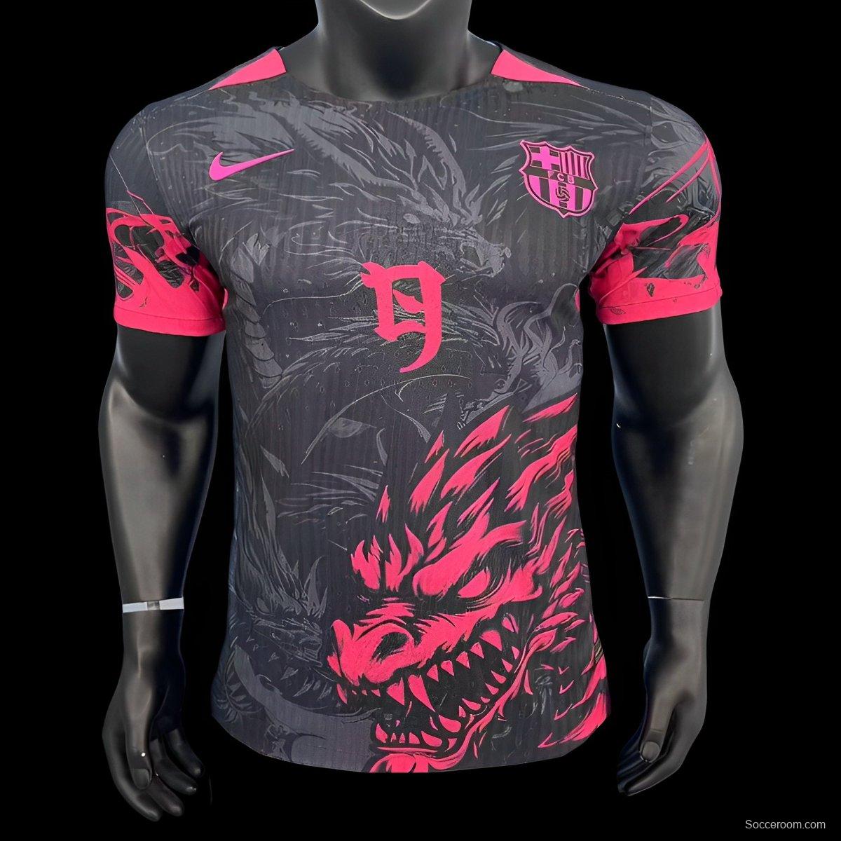 Player Version 24/25 Barcelona Black/Purple Dragon Jersey