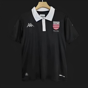 24/25 AS Manaco Black 100th Anniversary Special Jersey