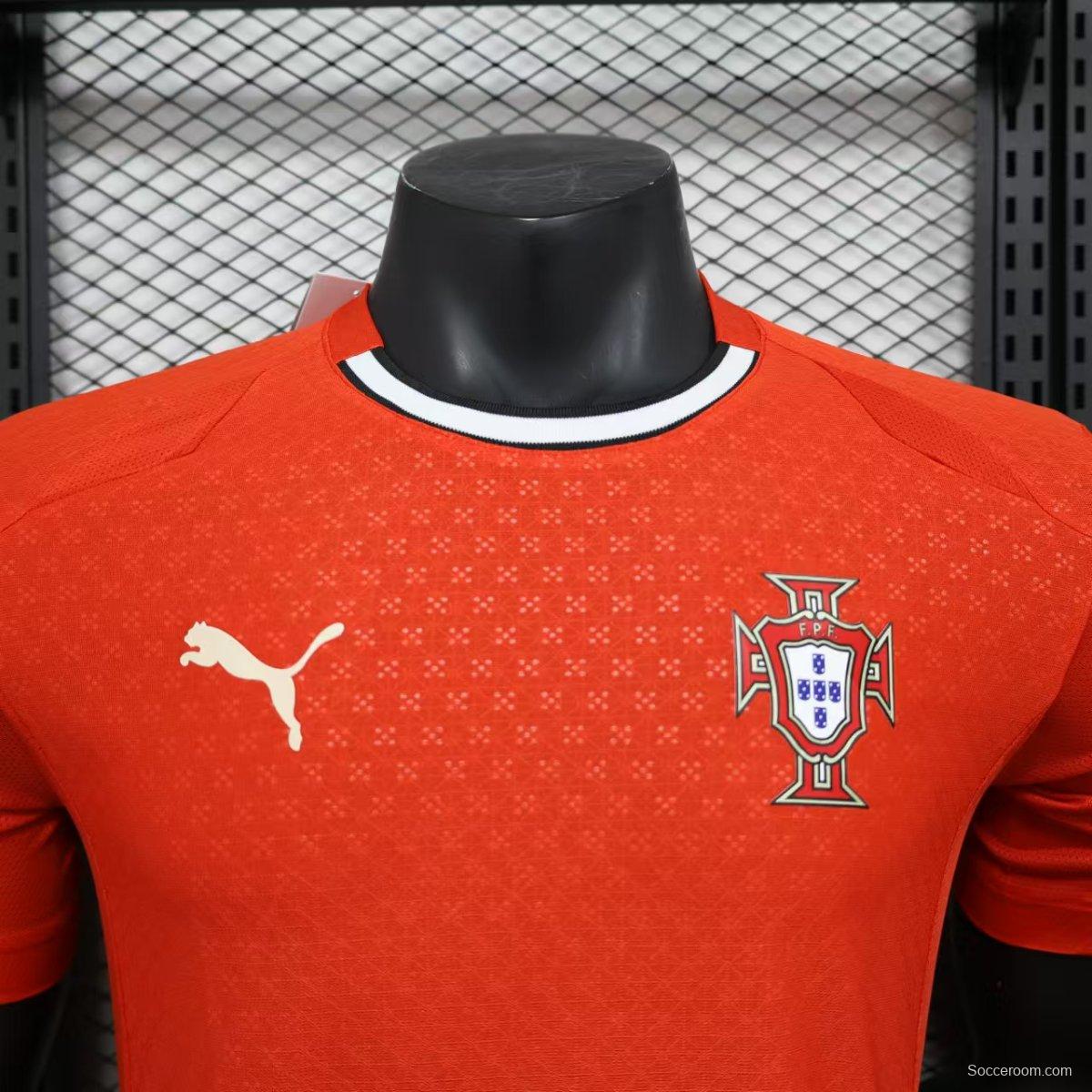 Player Version 2024 Portugal Home Jersey