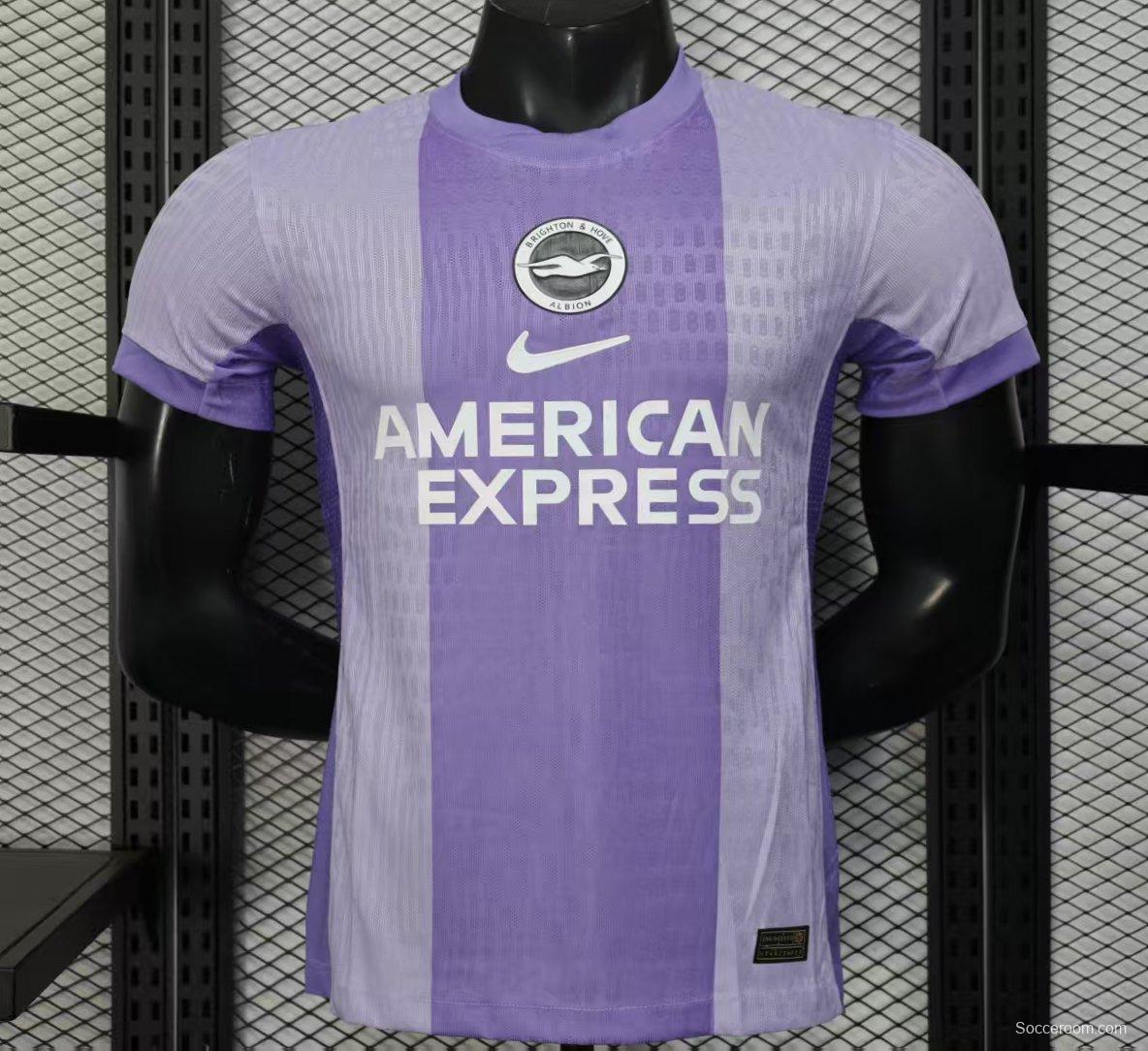 Player Version 25/26 Brighton Hove Albion Away Jersey