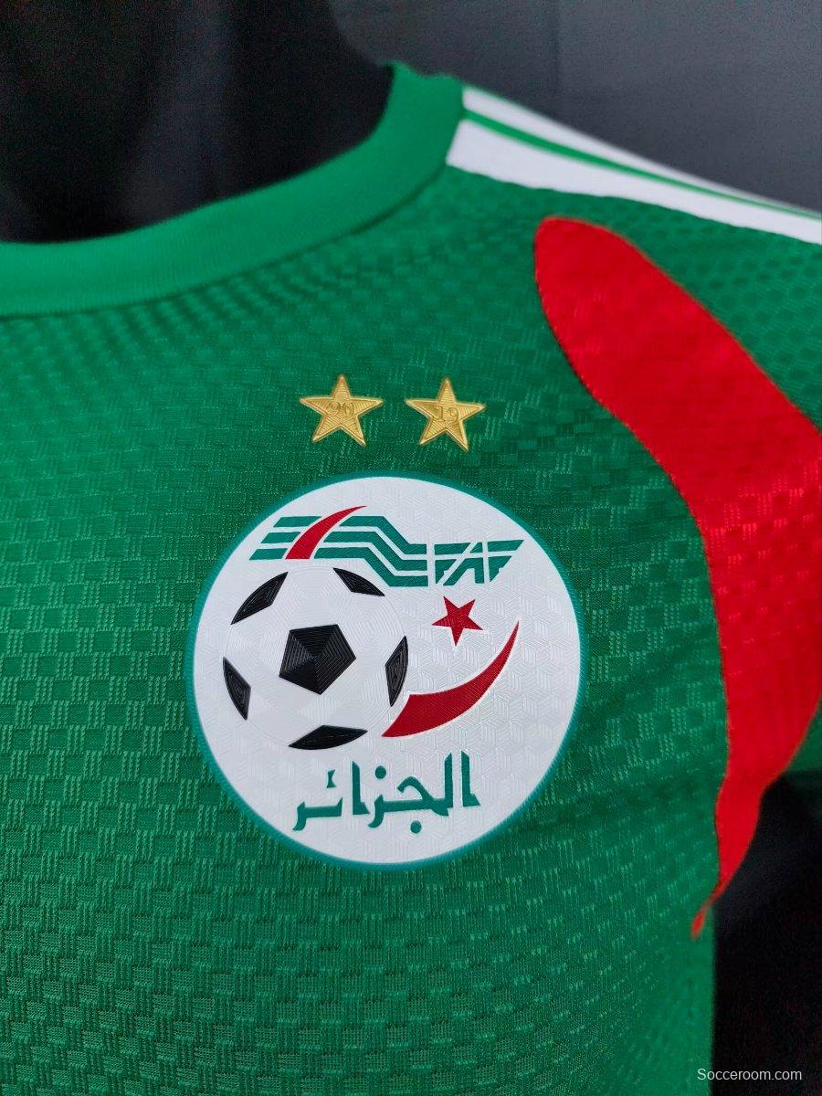 Player Version 2026 Algeria Green Jersey