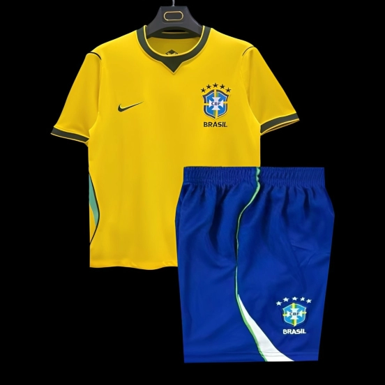 2026 Kids Brazil Home Jersey