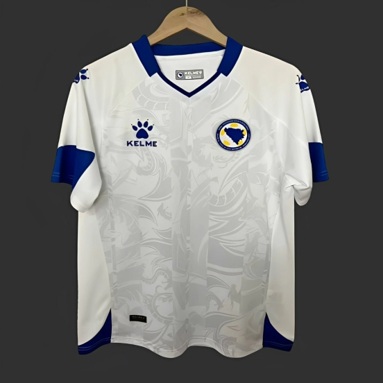 2026 Bosnia and Herzegovina National Team Away White Jersey