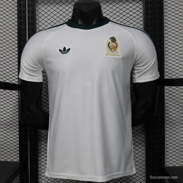 Player Version 2026 Mexico Away White Jersey