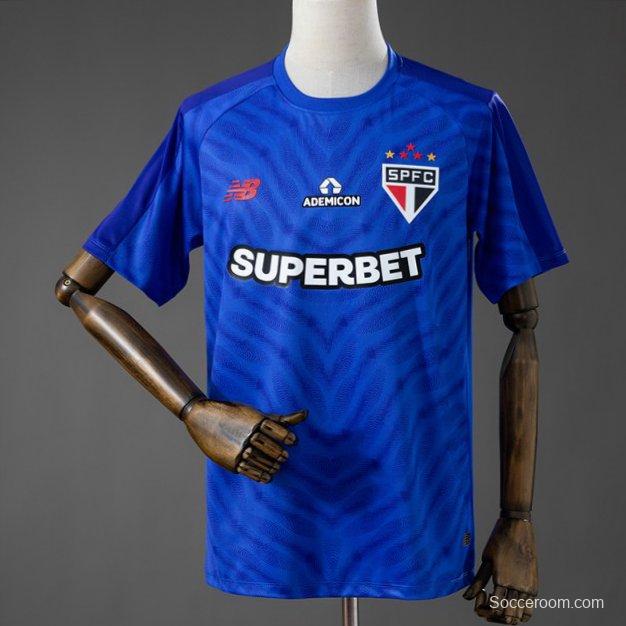 26/27 Sao Paulo Goalkeeper Jersey - Blue