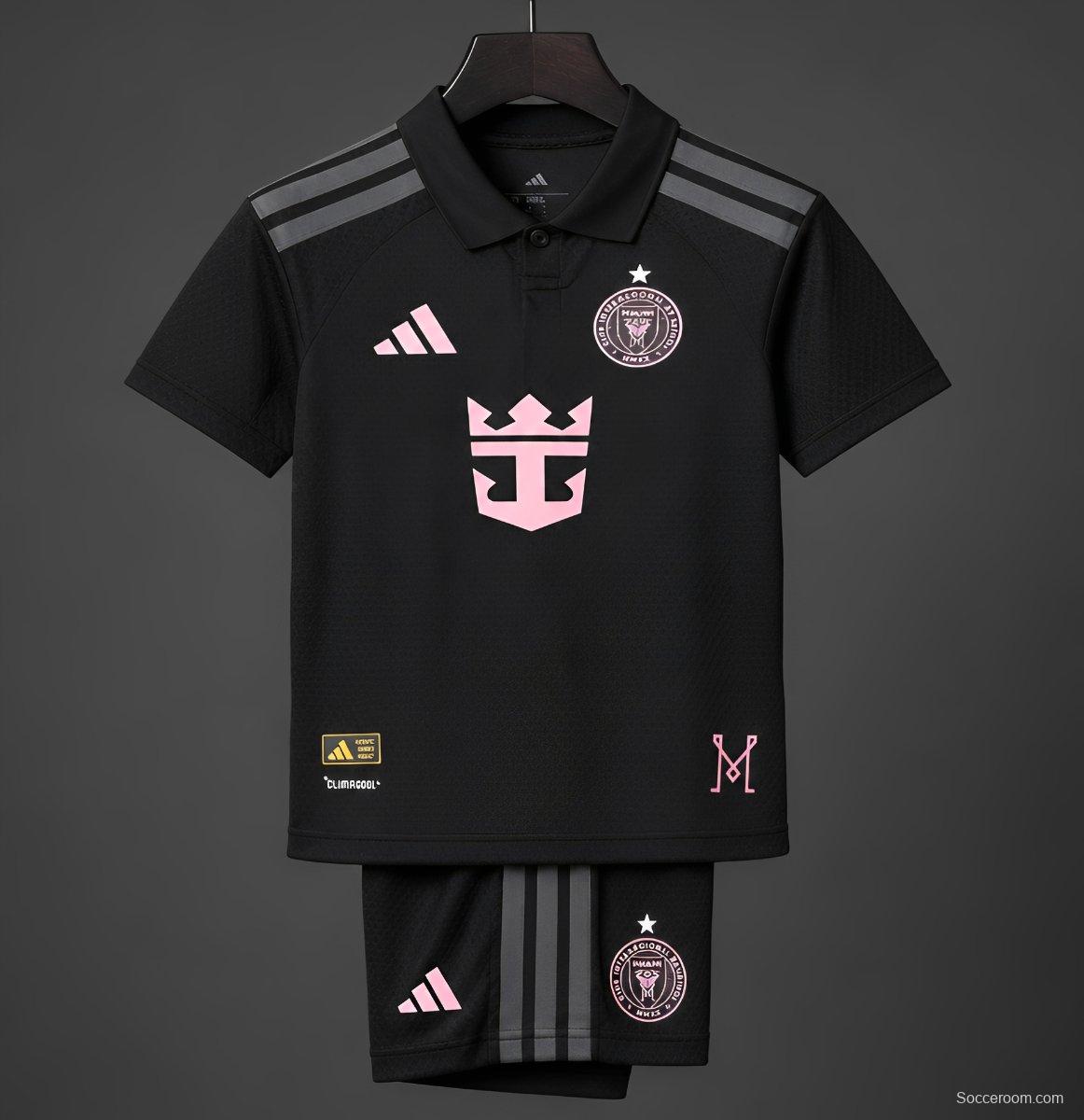 Player Version 26/27 Kids Inter Miami Away Black Jersey