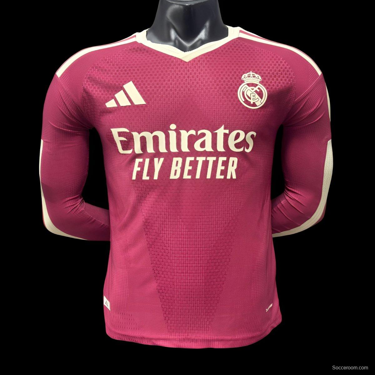Player Version 26/27 Real Madrid Third Long Sleeve Jersey