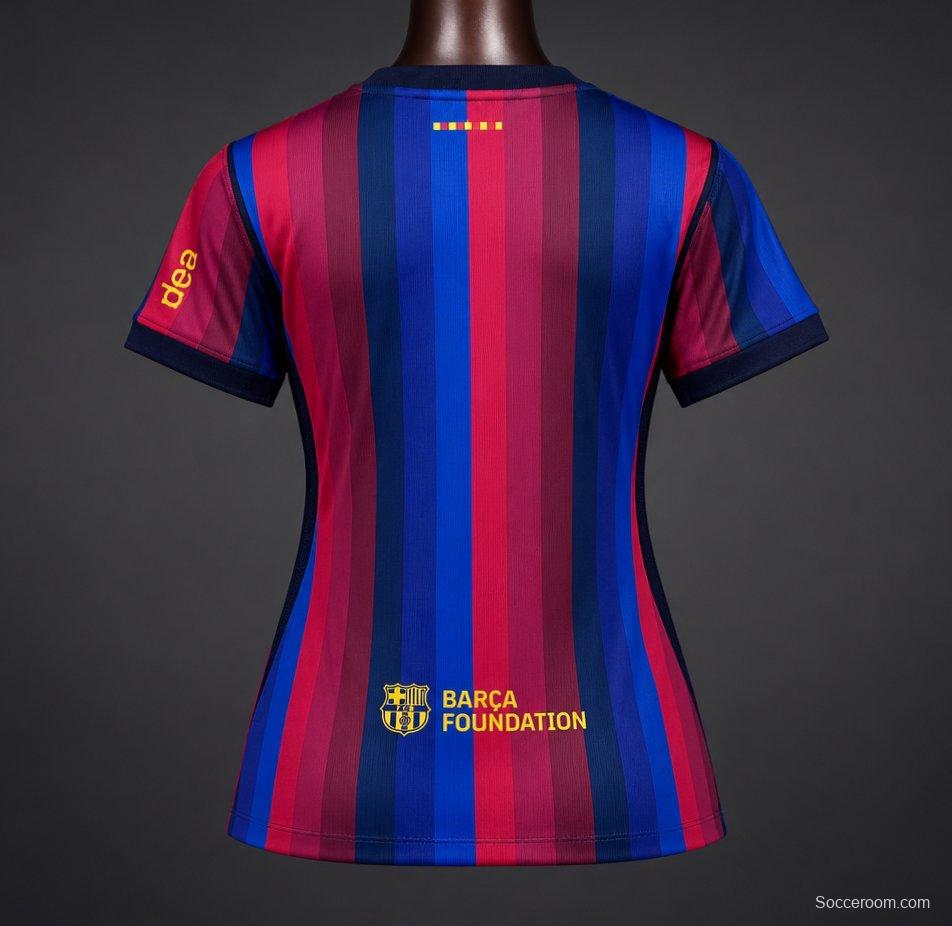 26/27 Barcelona Home Women Jersey