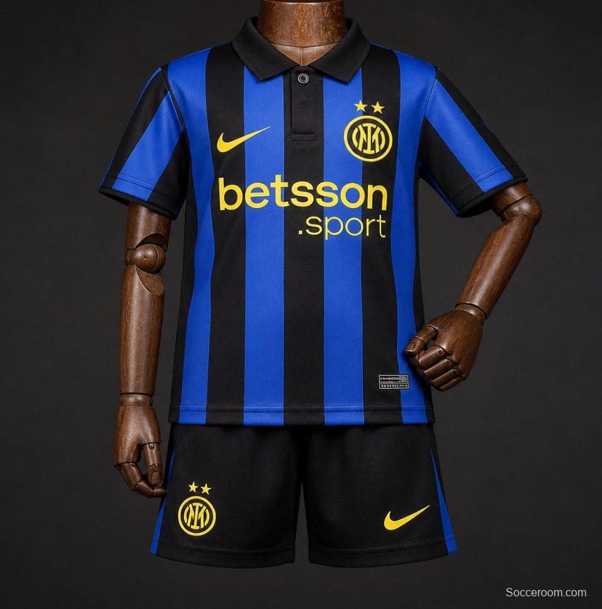 26/27 Kids Inter Milan Home Jersey