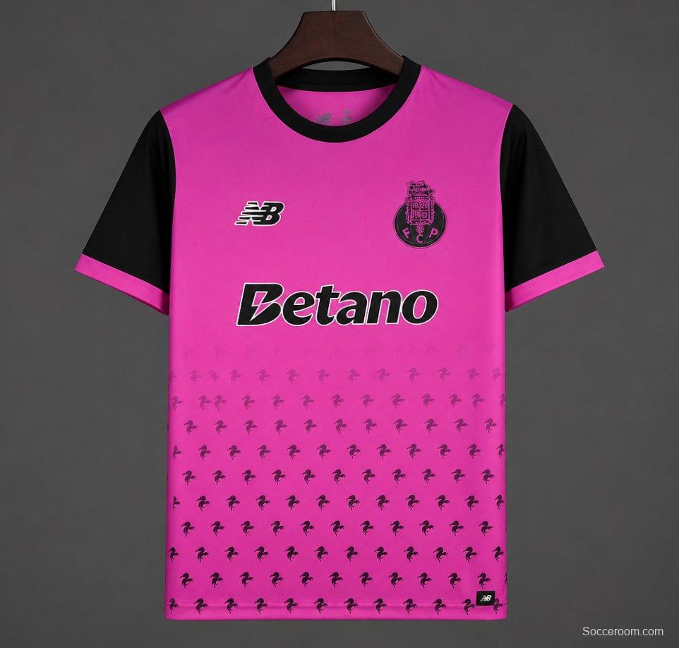 25/26 FC Porto Training Purple/Black Jersey
