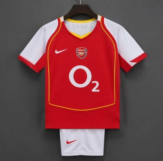 Retro Kids 04/05 Arsenal Home Jersey