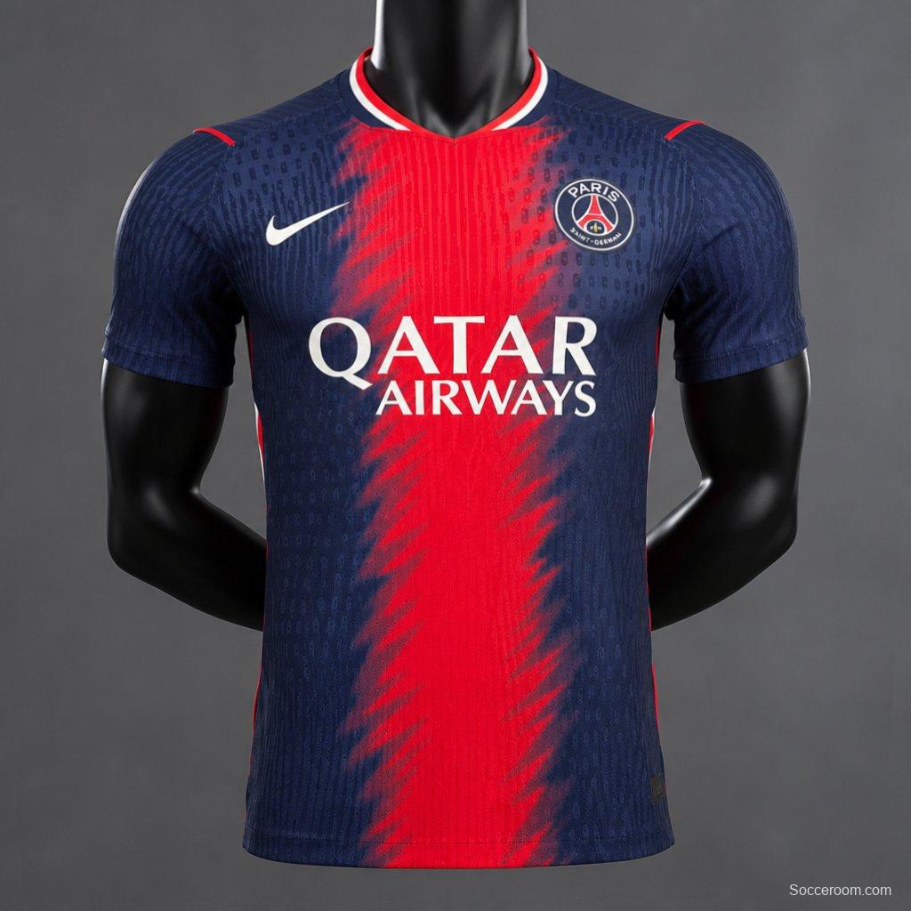 Player Version 26/27 PSG Navy Red Special Jersey