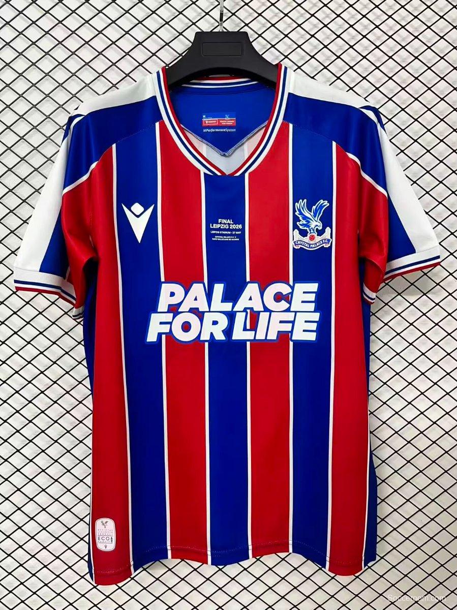 25/26 Crystal Palace Home Final Match Jersey
